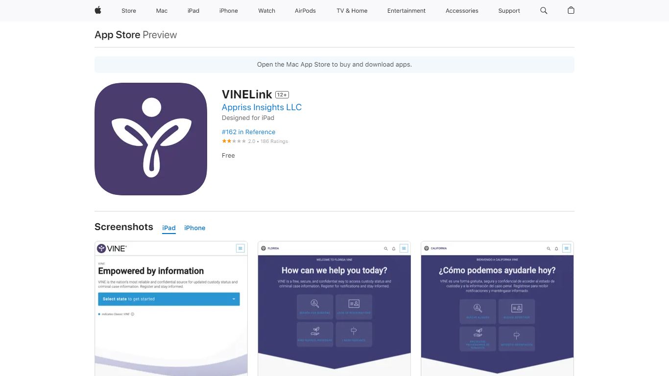 ‎VINELink on the App Store